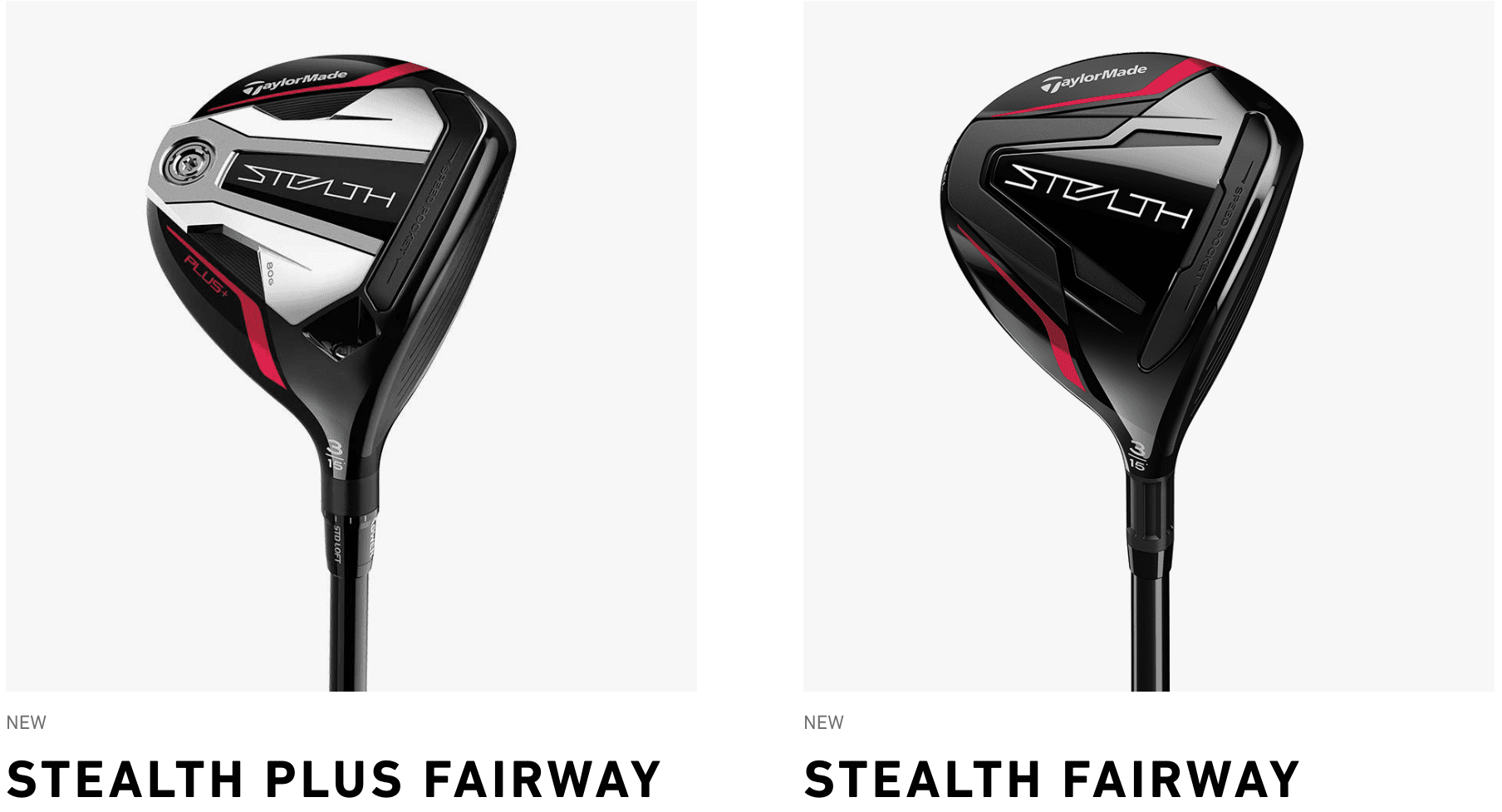 stealth vs stealth plus fairway