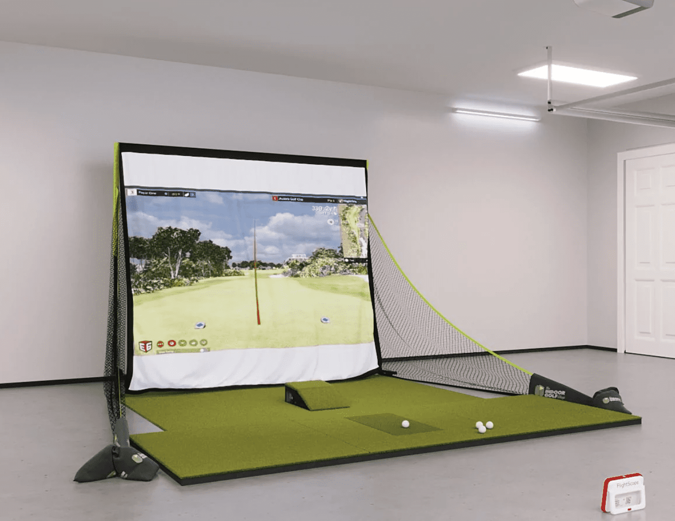 FlightScope MEVO+ Bronze Golf Simulator Package
