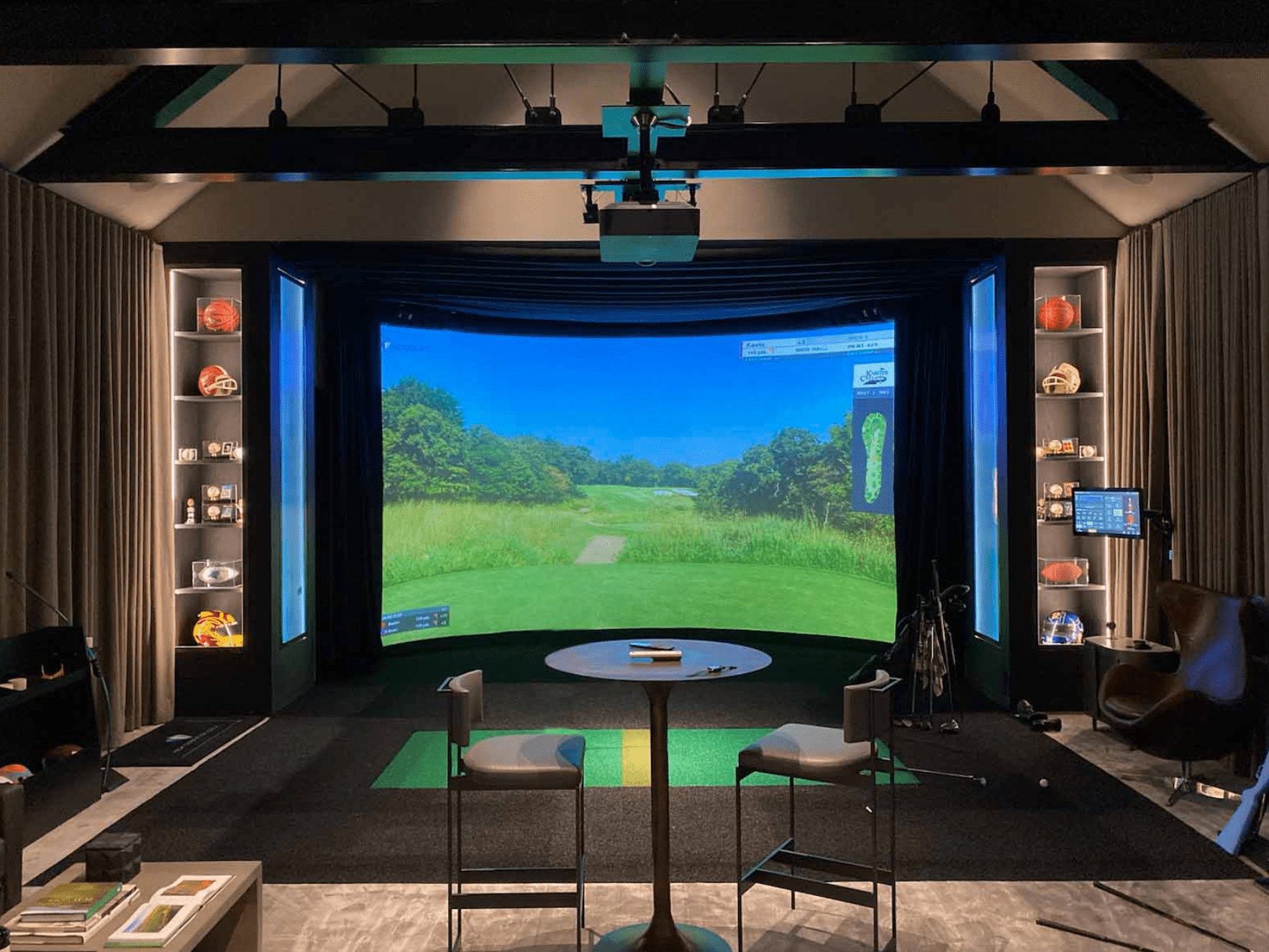 HD Golf Simulator Ultimate Entertainment Package