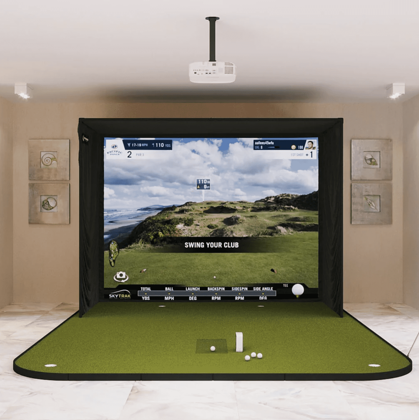 SkyTrak SIG10 Golf Simulator