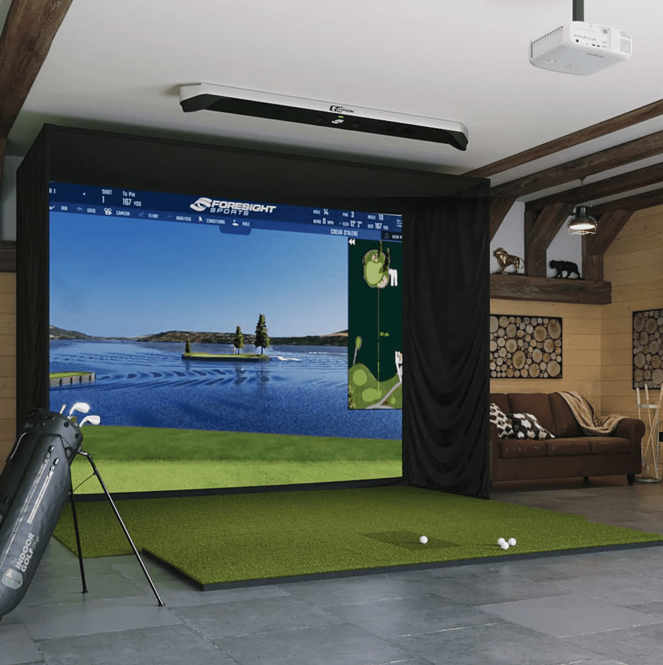 Foresight Sports GCHawk SIG12 Golf Simulator