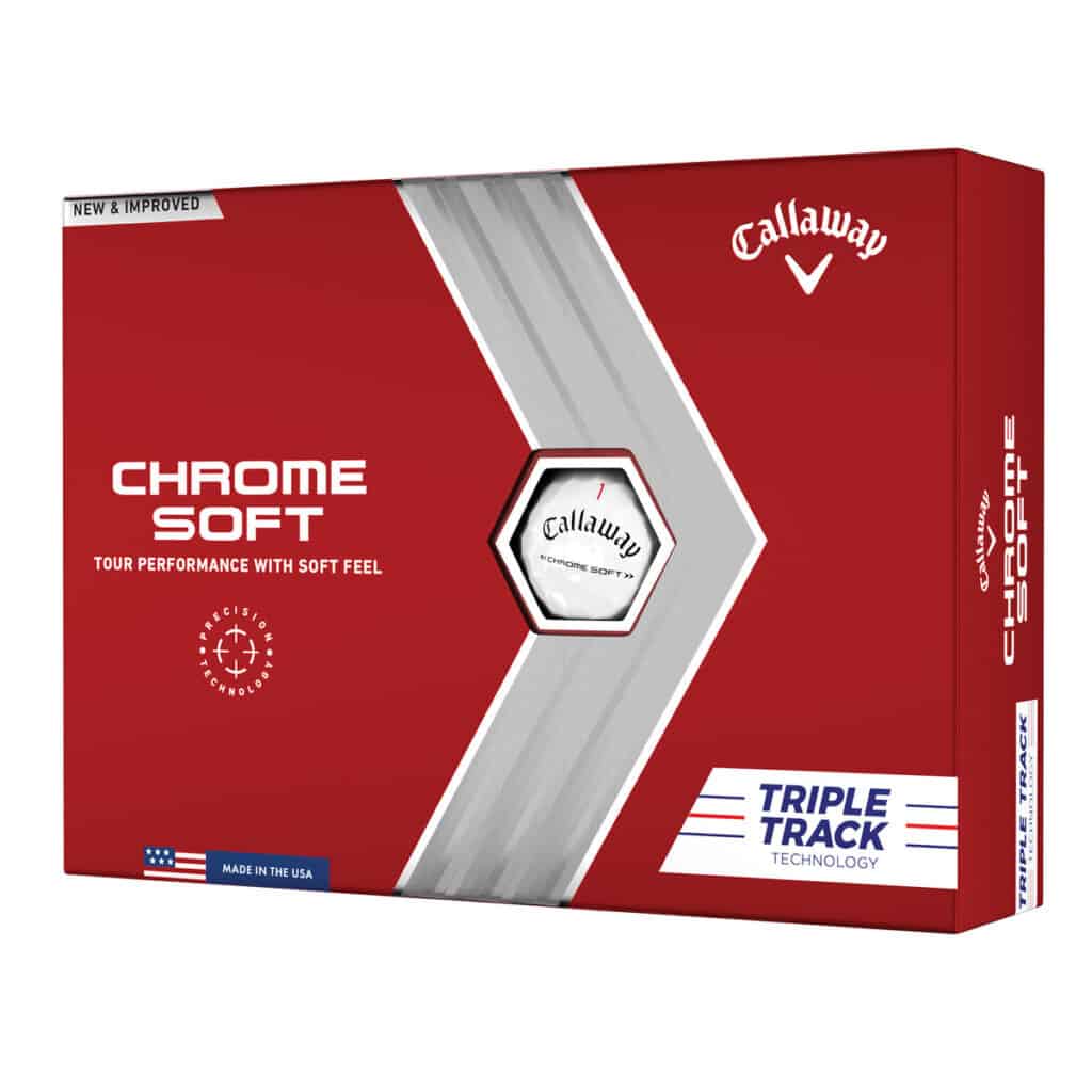 Callaway Chrome Soft Triple Track Golf Ball