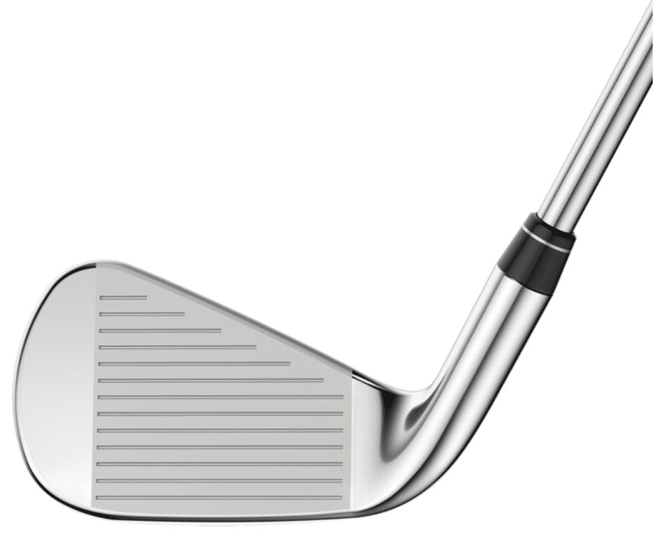 A close-up image of the best Callaway irons showcasing their sleek design and advanced technology for improved distance and accuracy on the golf course.